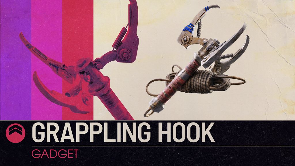 Official ARC Raiders Grappling Hook gadget artwork