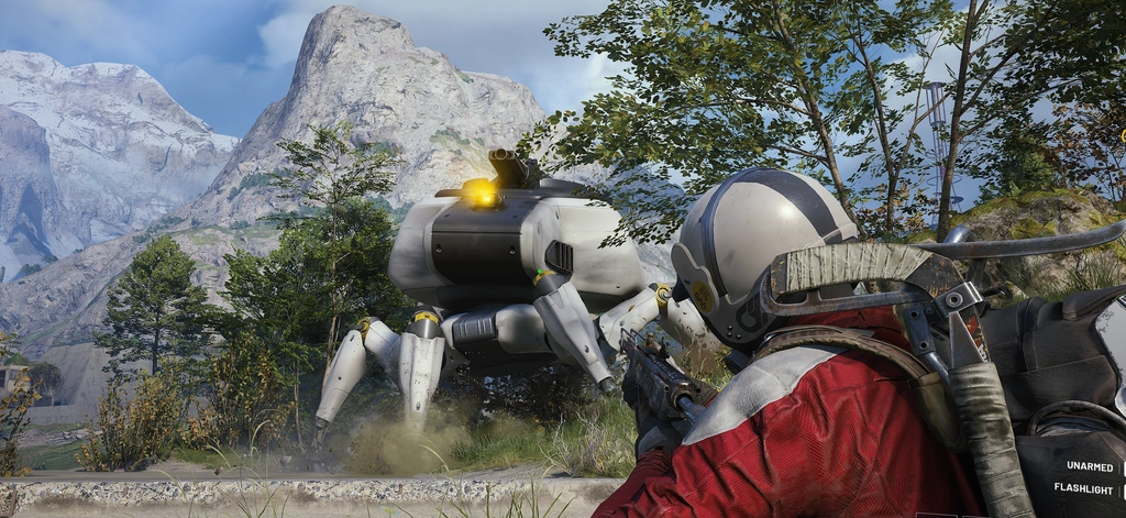 The Bombardier, a heavy ARC machine that Raiders are asked to track down on Dam Battlegrounds