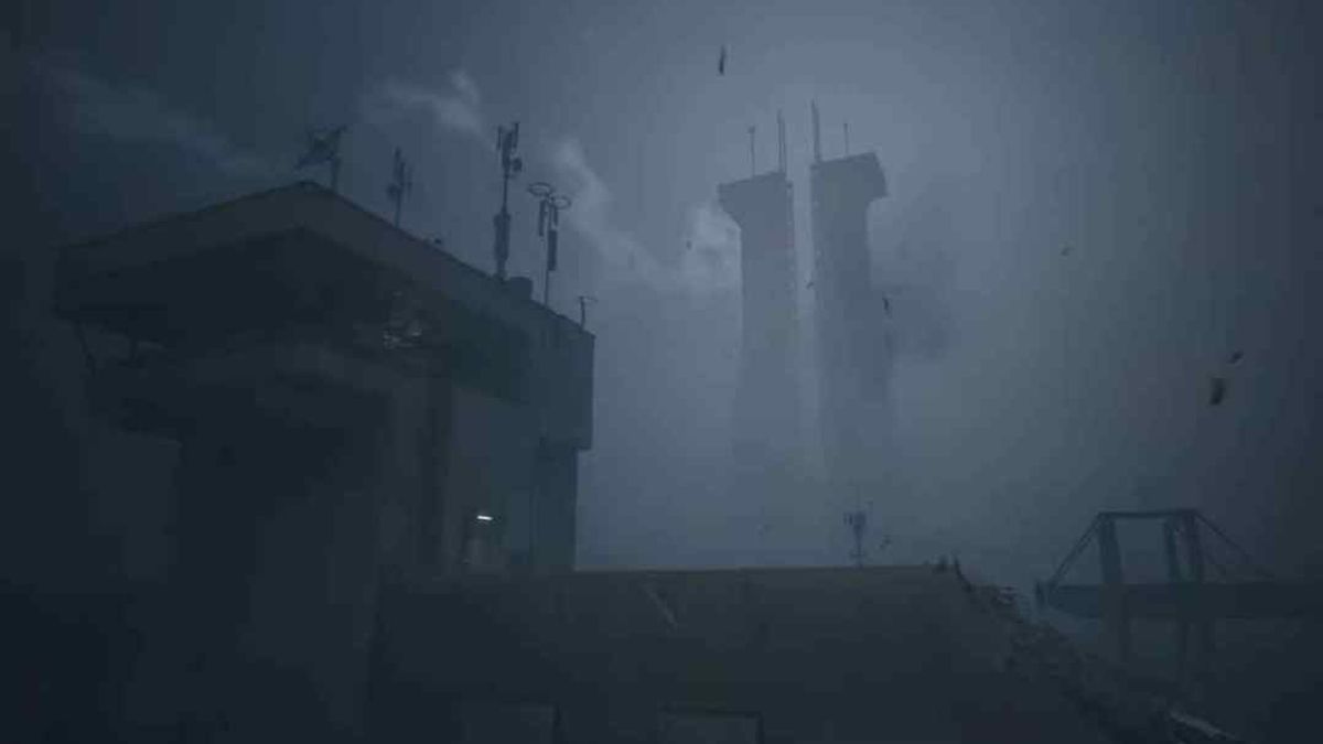 ARC Raiders Shrouded Sky Update - Hurricane winds and debris battering buildings on the surface