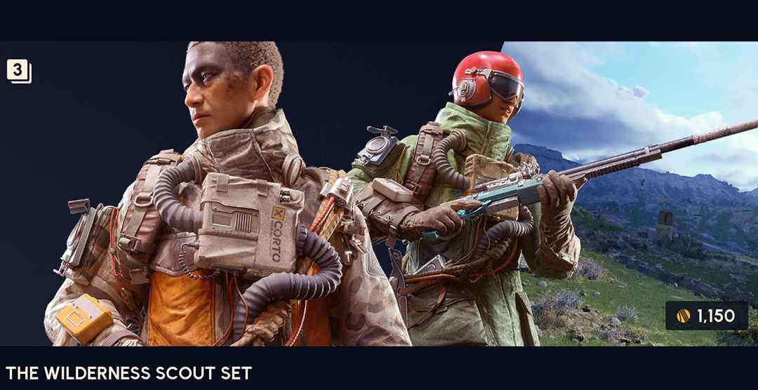 Wilderness Scout Set collection showcase